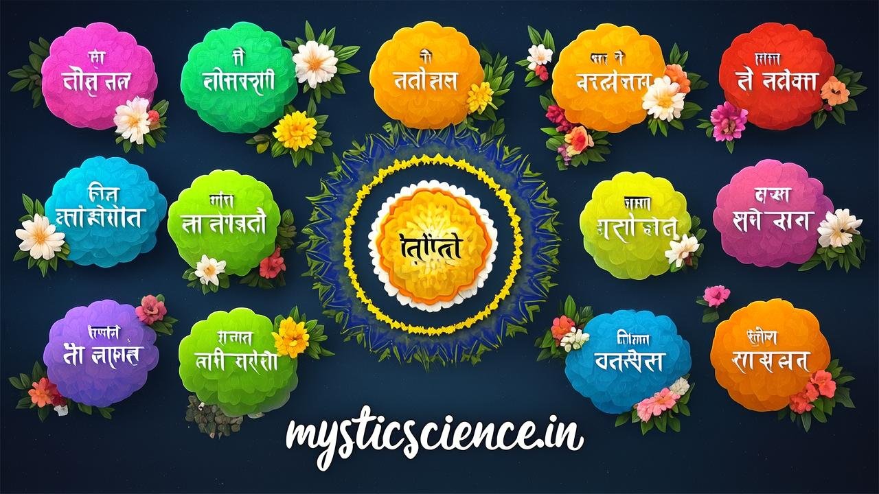 12 months name in hindi