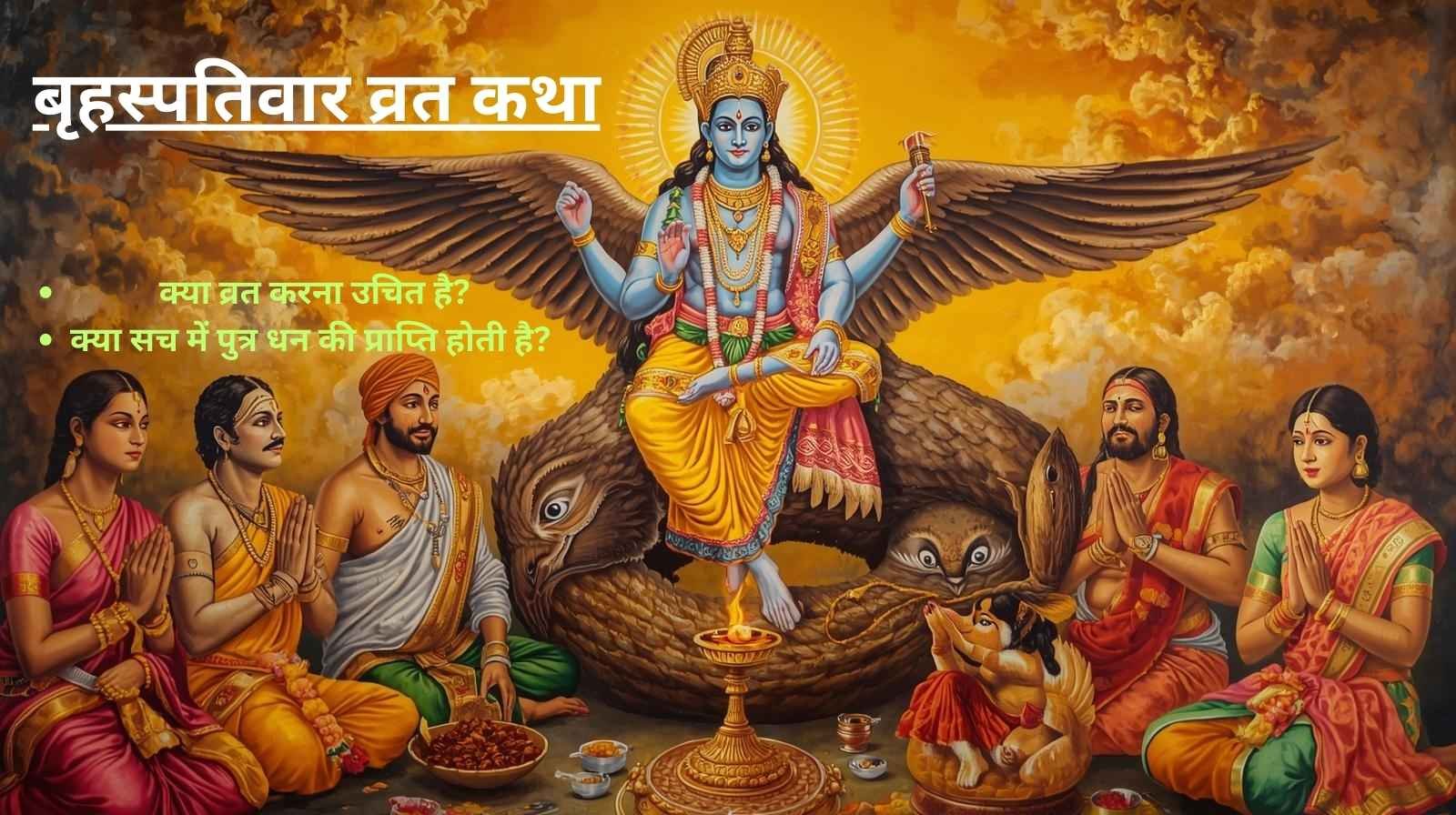 Brihaspativar Vrat Katha – Lord Vishnu Puja on Thursday, दान और भक्ति से सुख-समृद्धि की प्राप्ति