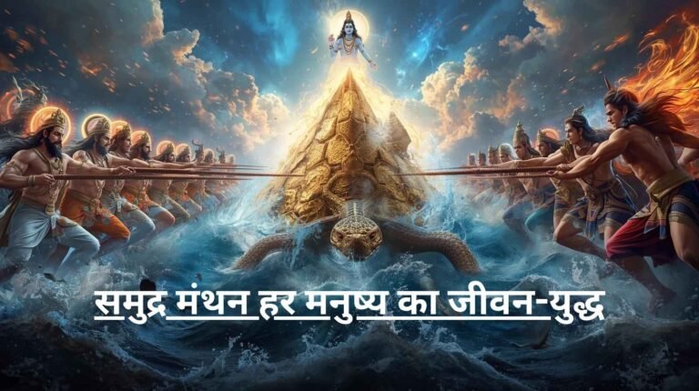 Samudra Manthan का रहस्य — जब विष से निकला शिवत्व